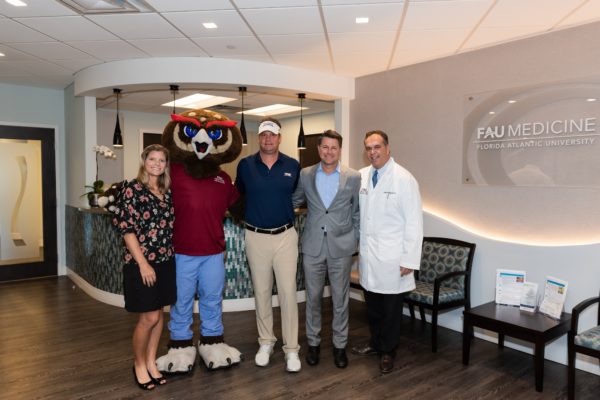 Whelchel Partners, Owlsley, and FAU Football Coach Kiffin at Galen Medical Building